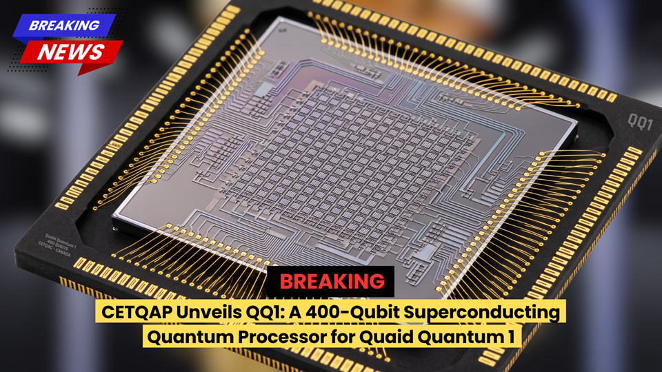 CETQAP Unveils QQ1: A 400-Qubit Superconducting Quantum Processor